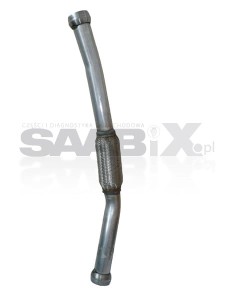 RURA WYDECHOWA ŚRODKOWA Z PLECIONKA DO SAAB 900 NG 9-3 BENZYNA MTS SUPER JAKOŚĆ OE