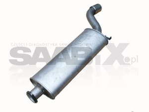 TŁUMIK KOŃCOWY DO SAAB 9000 2.0T 2.3T 89-98R.