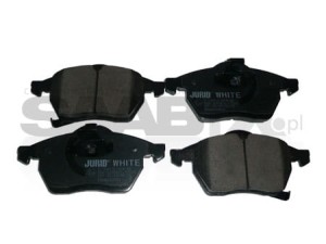 KLOCKI HAMLUCOWE JURID WHITE CERAMICZNE PRZÓD DO SAAB 900NG 9-3 I 9-5