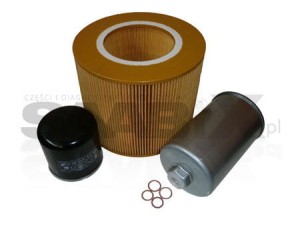 ZESTAW TRZECH FILTRÓW SAAB 9-5 2.0T 2.3T