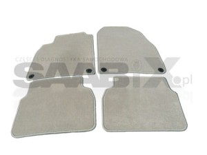 DYWANIKI WELUROWE BEŻOWE DO SAAB 9-3 SS SC 03-07R.