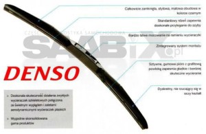 PIÓRO WYCIERACZKI PRZÓD DENSO HYBRYDOWA 55CM DO SAAB 9-3 SS SC CV 03-07R 9-5 98-07R