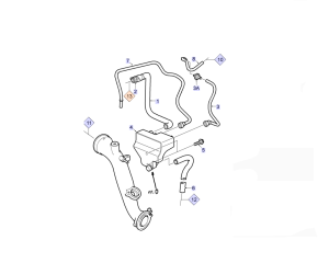 O-RING SEPARATORA POMPY OLEJU DO BLOKU SAAB 9-5 B205 B235