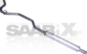 TŁUMIK ŚRODKOWY DO SAAB 9-3 SS SC CV 03-11R. B207