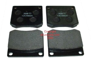 KLOCKI HAMULCOWE PRZÓD DO SAAB 900 99 OE