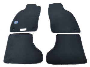 DYWANIKI WELUROWE GRAFITOWE  9-3 CABRIO OE  98r.-02r.