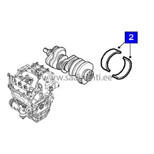 PANEWKI GŁÓWNE DO SAAB 9-5 3.0 TiD D308L 02-05r. OE