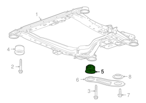 TULEJA TYLNA SANEK PRZEDNICH SAAB 9-5 NG OPEL INSIGNIA