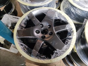 FELGI ALUMINIOWE SAAB 17 cali KOMPLET ALU36 DOUBLE 3-SPOKE