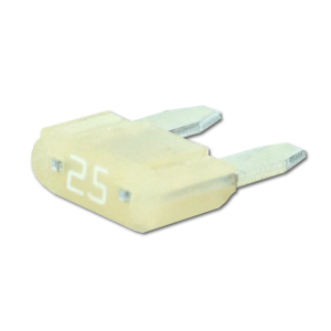 BEZPIECZNIK SAMOCHODOWY MINI 10.9MM 25A 12V DO SAAB 9-3 II 03-12R.