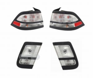 LAMPY TYŁ LIFT KOMPLET DO SAAB 9-3 II SEDAN 03-14R. OE