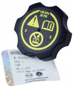 KOREK ZBIORNICZKA PŁYNU CHŁODNICZEGO SAAB 9-5 NG INSIGNIA 