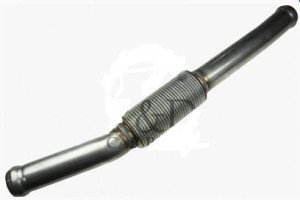 RURA WYDECHOWA ŚRODKOWA Z PLECIONKA DO SAAB 900 NG 9-3 BENZYNA FERRITA SE NIERDZEWNA SUPER JAKOŚĆ OE 