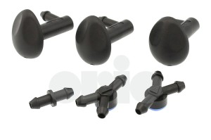 ZESTAW DYSZ SPRYKIWACZA SZYBY DO SAAB 9-5 98-04R. OE