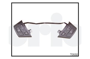 PRZEŁĄCZNIKI MULTIFUNKCJA AUDIO PRZY KIEROWNICY DO SAAB 9-3 II 06-12R. OE