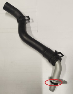 ORING KRÓĆCA PRZEWODU ODMY OD POKRYWY ZAWORÓW DO TURBO B207 SAAB 93 9 3 9-3  SS SC CV