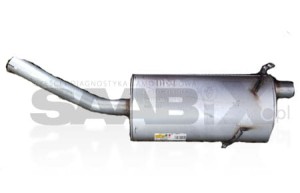 TŁUMIK ŚRODKOWY DO SAAB 900 86-93R.