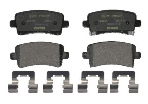 KLOCKI HAMULCOWE KPL. TYŁ  9-5 NG OD 10R. DO 12r. TEXTAR