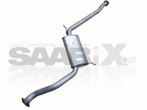 TŁUMIK ŚRODKOWY DO SAAB 9000 2.0T 2.3T 92-98R.