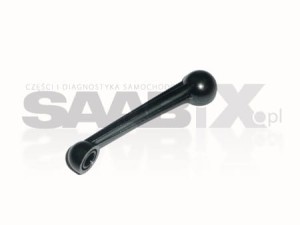 DRĄŻEK ŁĄCZNIK DŹWIGNIA ŁĄCZĄCA SILNIK KOLEKTORA SSĄCEGO Z KLAPAMI WIROWYMI SAAB 9-3 SS 9-5