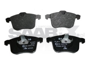 KLOCKI HAMULCOWE PRZÓD SAAB 9-3 SS SC ATE 16+ 314MM