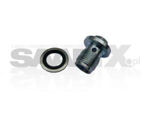 ŚRUBA I PODKŁADKA SPUSTU MISKI OLEJU SAAB 9-5 9-3 II 1.9TiD