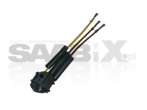 WIĄZKA Z KOSTKĄ ELEKTRYCZNĄ ŚWIATEŁ MIJANIA REFLEKTORA PRZÓD L/P DO SAAB 9-3 SS 03-07R.
