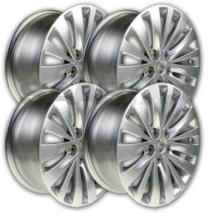 FELGI ALUMINIOWE 18 CALI KOMPLET DO SAAB 9-5 NG OPEL INSIGNIA OE