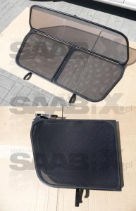 SIATKA WIATROŁAP ORYGINAŁ DO SAAB 9-3 CV CABRIO 03-12R. Wind Deflector