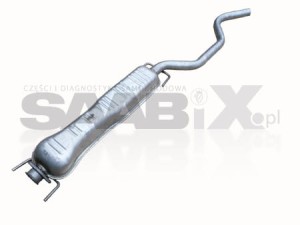 TŁUMIK ŚRODKOWY DO SAAB 9-5 B205 B235 D223L D308L