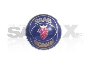 EMBLEMAT NA KLAPĘ BAGAŻNIKA  "SAAB-SCANIA" SAAB 9-5