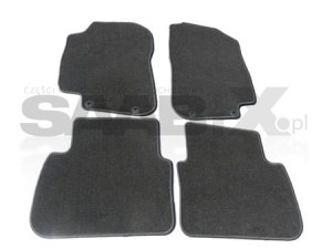 DYWANIKI WELUROWE SZARE OE DO SAAB 9-5 07-10R.